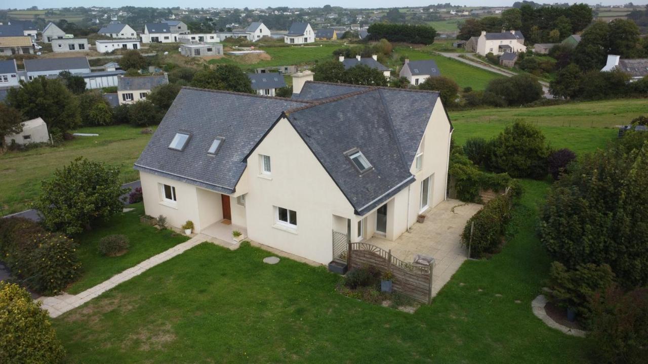 Penn Ar Roz - Grande Maison Familiale Proche Mer Saint-Pabu  エクステリア 写真