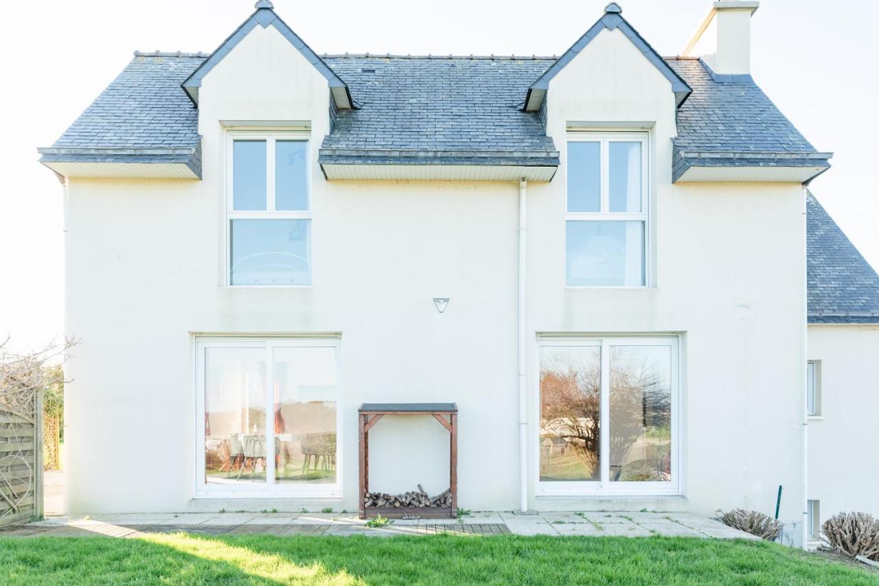 Penn Ar Roz - Grande Maison Familiale Proche Mer Saint-Pabu  エクステリア 写真